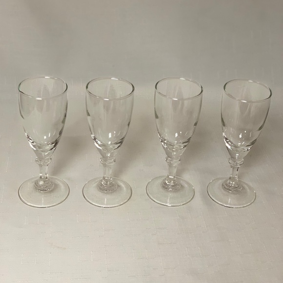 Vintage Demi Whiskey Champagne Small Wine Glass Liqueur Cordial Sherry Cocktail - Picture 4 of 11